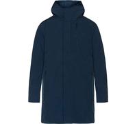 Knowledge Cotton Apparel - Waterproof Parka - Climate Shell Jacket Total Eclipse for Men in Softshell - Size M - Navy Navy M
