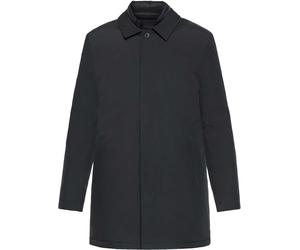 Knowledge Cotton Apparel - Waterproof Parka with detachable waistcoat - Climate Shell Carcoat Jacket Black Jet for Men in Softshell - Size M Black M