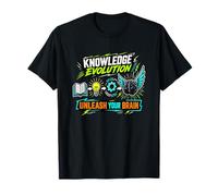 Knowledge Evolution Brain Development Learning T-Shirt