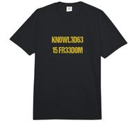 Knowledge is Freedom Nerdy Hacker Style Comfort Colors Adult Heavyweight T-Shirt