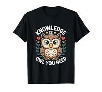 Knowledge is Owl You Need Insight T-Shirt