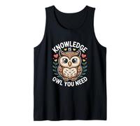 Knowledge is Owl You Need Insight Tank Top