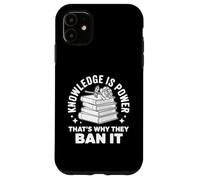 Knowledge Is Power - Book Club Librarian Read Banned Books Case for iPhone 11