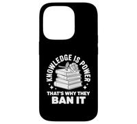 Knowledge Is Power - Book Club Librarian Read Banned Books Case for iPhone 14 Pro