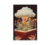 Knowledge Is Power Print Canvas Poster Bedroom Decor Landscape Office Room Decor Gift 24x36inch(60x90cm)