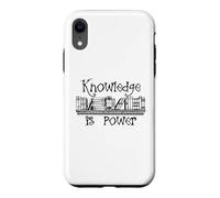 Knowledge Is Power - Reading Book Lover Librarian Bookish Case for iPhone XR