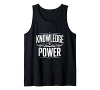 Knowledge is Power Tank Top