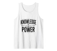Knowledge is Power Tank Top