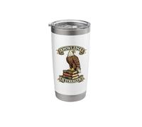 Knowledge is Strength Bald Eagle Books Patriotic Wisdom Stainless Steel Insulated Tumbler