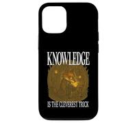 KNOWLEDGE IS THE CLEVEREST TRICK smart Fox reading bookworm Case for iPhone 12/12 Pro