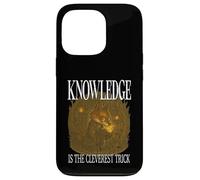KNOWLEDGE IS THE CLEVEREST TRICK smart Fox reading bookworm Case for iPhone 13 Pro
