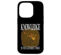 KNOWLEDGE IS THE CLEVEREST TRICK smart Fox reading bookworm Case for iPhone 14 Pro