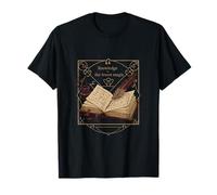 Knowledge is The Truest Magic: Ancient Tome & Quill of Wisdo T-Shirt