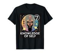 Knowledge of Self - Afrocentric Black Pride & Kemetic Symbol T-Shirt