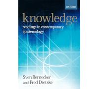 Knowledge Readings in Contemporary Epistemology 9780198752615 | Brand New