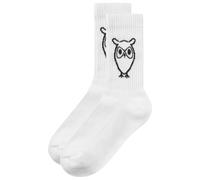 KnowledgeCotton Apparel - 2-Pack Tennis Sock - Sports socks size 43-47, white