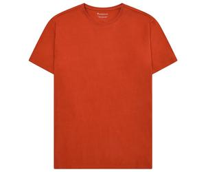 KnowledgeCotton Apparel - Agnar Basic T-Shirt - T-shirt size L, red