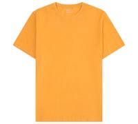 KnowledgeCotton Apparel - Agnar Basic T-Shirt - T-shirt size M, orange