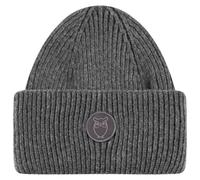 KnowledgeCotton Apparel - Big Rib Beanie - Beanie size One Size, grey