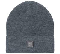 KnowledgeCotton Apparel - Double Layer Fine M. Wool Beanie - Beanie size One Size, blue