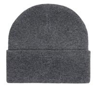 KnowledgeCotton Apparel - Embossed Owl DL Wool Beanie - Beanie size One Size, grey/blue