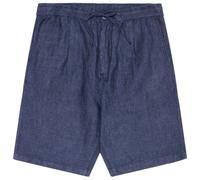 KnowledgeCotton Apparel - Fig Loose Linen Shorts - Shorts size L, blue