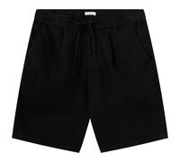 KnowledgeCotton Apparel - Fig Loose Linen Shorts - Shorts size M, black