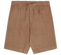 KnowledgeCotton Apparel - Fig Loose Linen Shorts - Shorts size S, brown