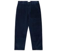 KnowledgeCotton Apparel - Flint Wide 14 Wales Corduroy Chino - Casual trousers size 36 - Length: 32'', blue