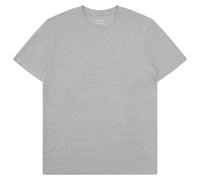 KnowledgeCotton Apparel - Linen T-Shirt - T-shirt size L, grey