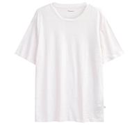 KnowledgeCotton Apparel - Linen T-Shirt - T-shirt size XXL, white