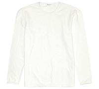 KnowledgeCotton Apparel - Long Sleeved Structured Slub Sweat - Jumper size XXL, white