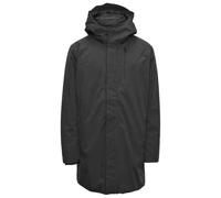 KnowledgeCotton Apparel - Long Soft Shell Jacket Climate Shell - Coat size L, black