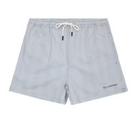 KnowledgeCotton Apparel - Mid-Thigh Stripe Seersucker Swimshorts - Swim brief size XXL, grey