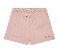 KnowledgeCotton Apparel - Mid-Thigh Stripe Seersucker Swimshorts - Swim brief size XXL, pink