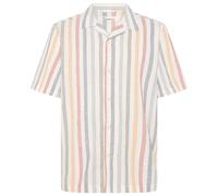 KnowledgeCotton Apparel - Organic Cotton Striped Shirt - Shirt size XXL, white