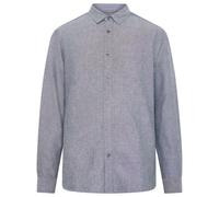 KnowledgeCotton Apparel - Regular Fit Heavy Twill Flannel - Shirt size 3XL, grey