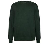 KnowledgeCotton Apparel - Regular Merino Knit Crew Neck - Wool jumper size L, green
