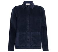 KnowledgeCotton Apparel - Women's 8 Wales Corduroy Overshirt - Blouse size L, blue