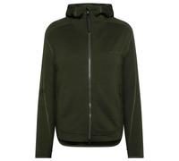 KnowledgeCotton Apparel - Women's Cleaver Wool 320 FL Hoody - Hoodie size S, olive