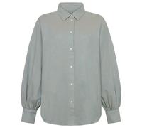 KnowledgeCotton Apparel - Women's Fisbone Flanel - Blouse size XL, grey