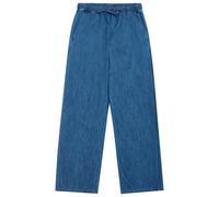 KnowledgeCotton Apparel - Women's Posey Wide Mid-Rise - Casual trousers size XS, blue