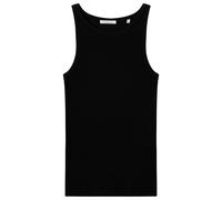 KnowledgeCotton Apparel - Women's Racer Rib Top - Top size L, black