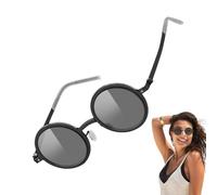 Knowlife Adjustable Tint Sunglasses - Sunglasses Round Polarized With Built-in ND Filter,Multi Functional UV Block Glasses for Outdoor Sports Traveling Fishing Vacation