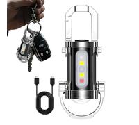 Knowlife Keychain Light | Portable Waterproof Bright,Tiny Camping Keyring Flashlight | for Camping Hiking Power Outage Work Night Adults Kids Senior Traveler