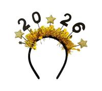 Knowlife New Years Eve Headband - 2026 Glitter Party Tiara - Happy New Year Party Tiara Headband | for Celebration Holiday Christmas Birthday Carnival Masquerade Photoshoot
