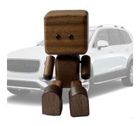 Knowlife Shaking Wooden Man,Shaking Leg Wooden Man | Automotive Interior Ornaments Decorations for Travel Home Tabletop Desk Road Trip Shelf