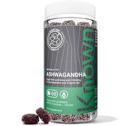 Known 1000mg Ashwagandha Sugar-Free Gummies - Apple Flavour - Chewable Vegan Gummy Supplement - Energy, Mood & Wellbeing Support - 1 Month Supply - Root Extract with Vitamin B6 - for Men & Women