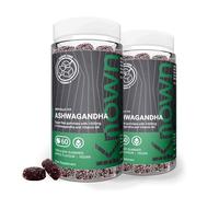 Known 1000mg Ashwagandha Sugar-Free Gummies - Apple Flavour - Chewable Vegan Gummy Supplement - Energy, Mood & Wellbeing Support - 2 Month Supply - Root Extract with Vitamin B6 - for Men & Women