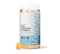 Known 1000mg High Strength Vitamin C (Ascorbic Acid) Gummies - Zesty Orange Flavour - Chewable Vegan Gummy Supplement - Immune, Collagen, Energy & Antioxidant Support - 1 Month Supply - One-A-Day
